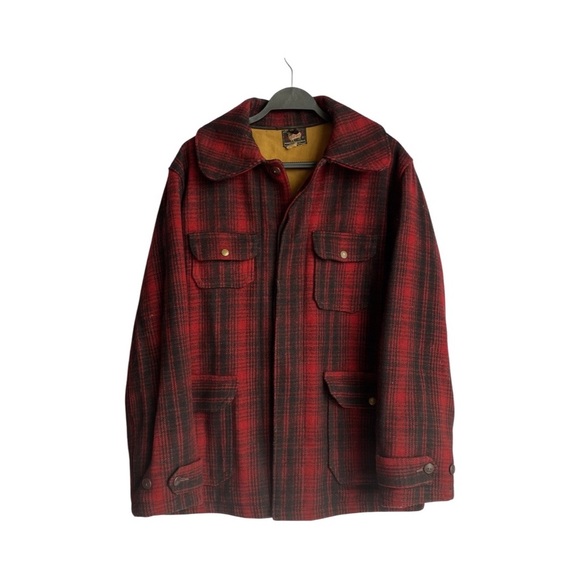 Vintage Authentic Woolrich MACKINAW Buffalo Plaid Hunting Outfit